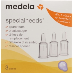 Medela Ersatzsauger specialneeds 3 Stück