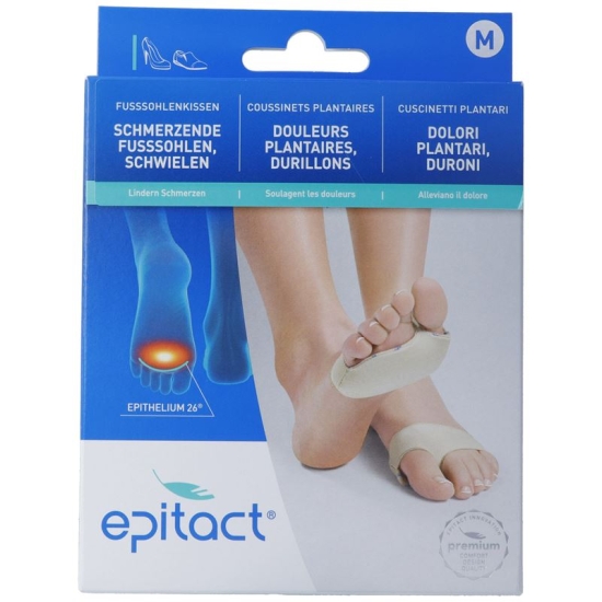 Epitact Fusssohlenkissen Schmerzende Fusssohlen Grösse M Schuhgrösse 39/41 1 Paar buy online