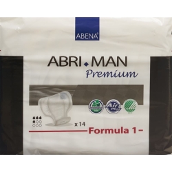 Abri Man Premium Formula 1 23x29cm 14 Stück