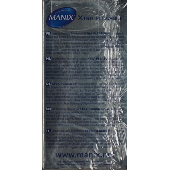 Manix Xtra Pleasure Präservative 12 Stück buy online