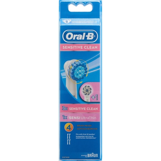 Braun Oral-B Sensitive Aufsteckbürste 4 Stück buy online