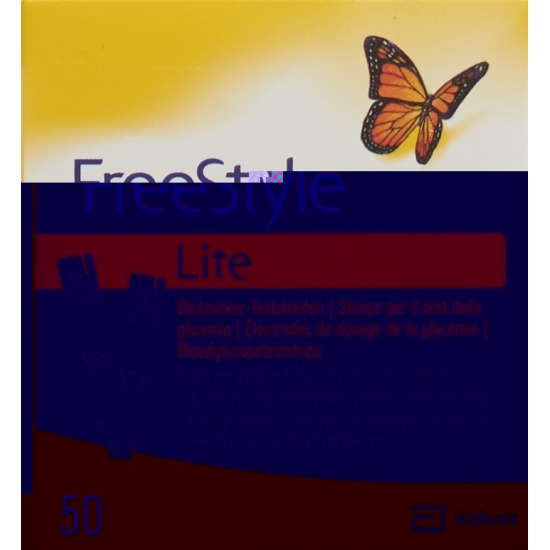 Abbott FreeStyle Lite test strips 50 pcs