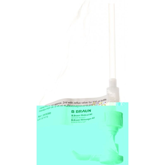 Braun Handpumpe Dosierung ca. 2ml mit Rückschlagventil für 500ml Flasche buy online
