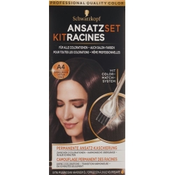 Schwarzkopf Ansatzset Dunkelbraun Flasche 22ml