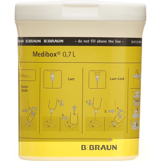 Medibox needle collector 0.8L buy online