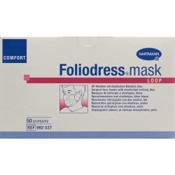 Foliodress Mask Loop Blau 50 Stück