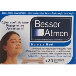 Besser Atmen Nose Strips Beige Normal 30 pieces