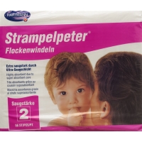 Strampelpeter Flockenwindeln Saugstärke 2 56 Stück