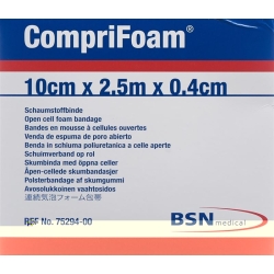 Comprifoam 10cmx2.5mx0.4cm