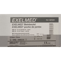Exelmed Set 10x Beinbeut 500ml 6cm +1 Paa Haltebae