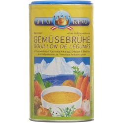 Bio King Klare Gemüsebrühe ohne Hefe 300g