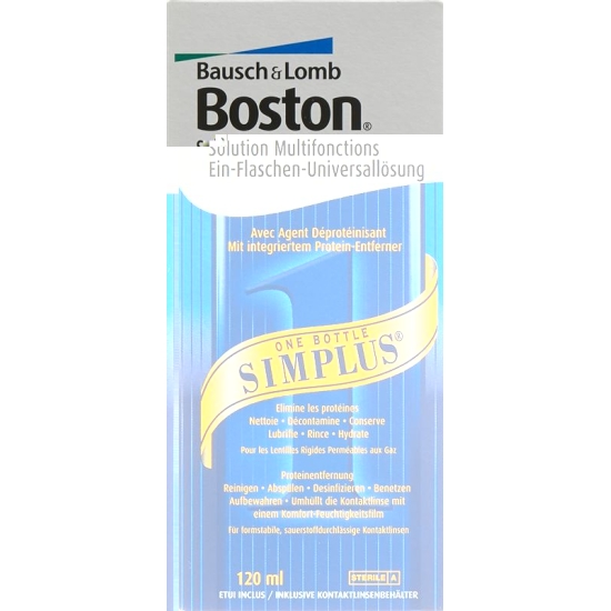 Boston Simplus Ein-Flaschen-Universallösung 120ml buy online