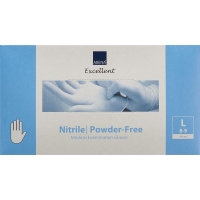 Abena Untersuchungs-Handschuhe Nitril L Puderfrei W 100 Stück