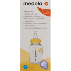 Medela Milchflasche mit Sauger 150ml S