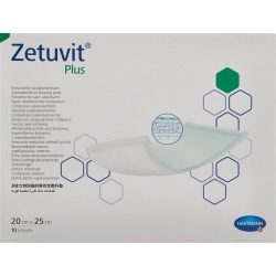 Zetuvit Plus Absorptionsverband 20x25cm 10 Stück
