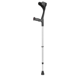 Sahag Krücken Hartgriff Alu Schw -135kg 1 Paar