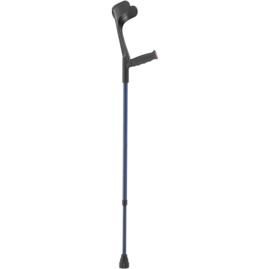 Sahag Krücken Hartgriff Alu Blau -135kg 1 Paar buy online