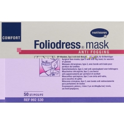 Foliodress Mask Anti Fogging 50 Stück