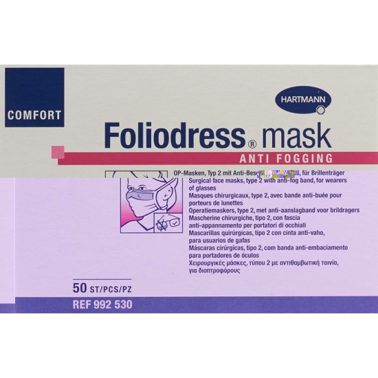 Foliodress Mask Anti Fogging 50 Stück buy online