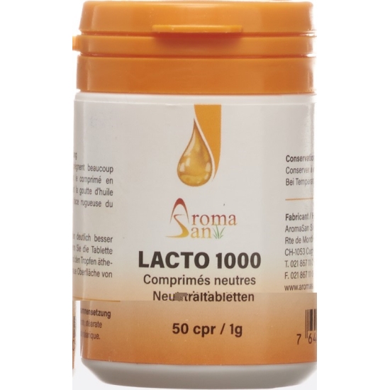 Aromasan Lacto 1000 Tabletten für Aetherische Oele 50 buy online