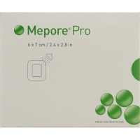 Mepore Pro Wundverband 7x6cm Wundkis 4x3cm Steril 10 Stück
