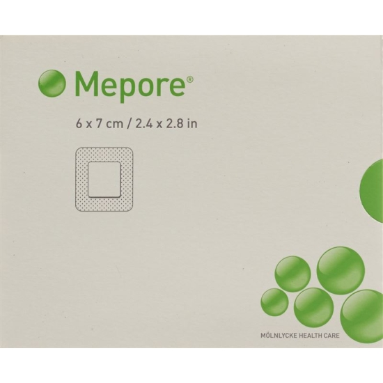 Mepore Wundverband 7x6cm Wundkissen 4x3cm 10 Stück buy online