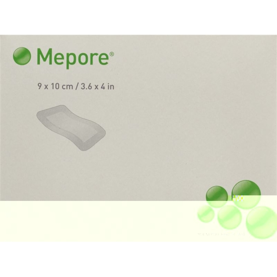 Mepore Wundverband 10x9cm Wundki 6x5cm (n) 5 Stück buy online