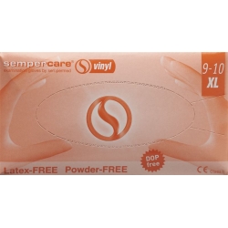 Sempercare Handschuhe XL Vinyl Ungepudert Unsteril 90 Stück