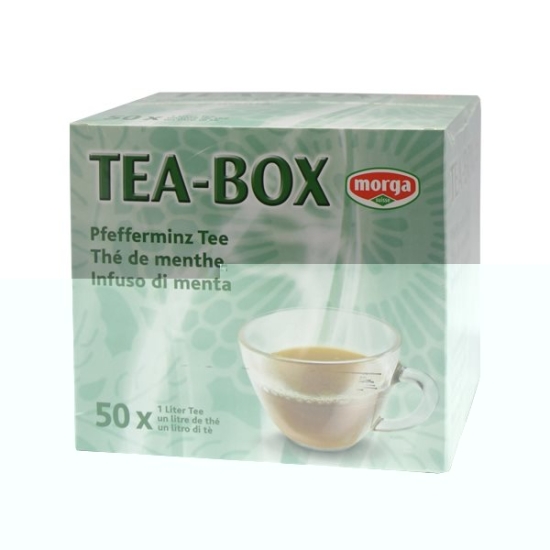 Morga Tea Box Pfefferminz Tee 50x1 Lt buy online