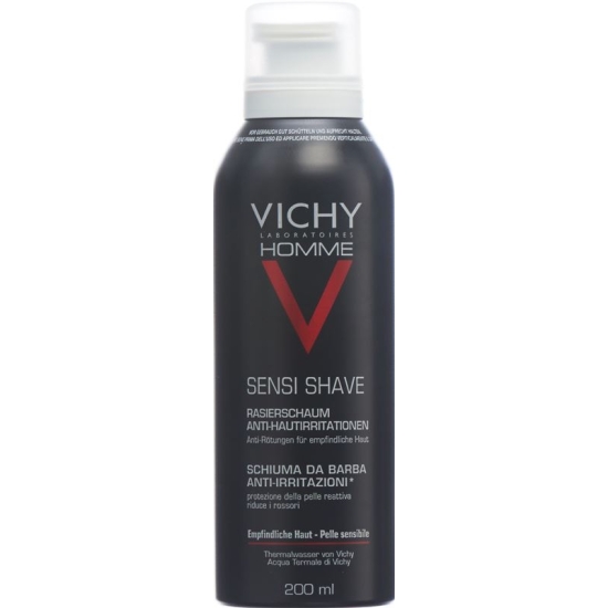 Vichy Homme Shaving Foam Anti Skin Irritation 200ml buy online