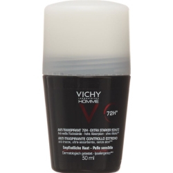 Vichy Homme Anti-Transpirant 72H Extra Strong Protection Roll-On 50ml
