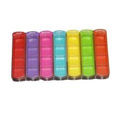 Mininizer Rack Medikamentenbox Rainbow Franzoesisc