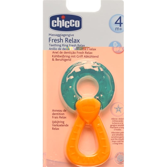 Chicco Kühlbeissring mit Griff Abkühl Beruhig 4 buy online