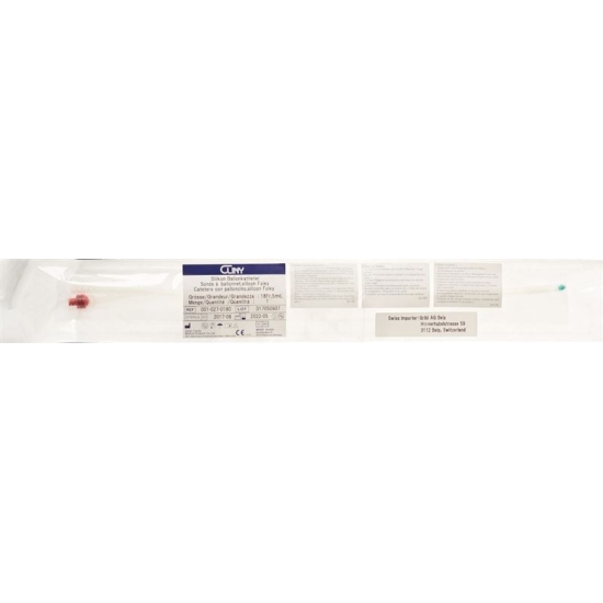 Cliny Silikon Ballonkatheter 5ml Ch18 Transparent buy online