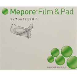 Mepore Film & Pad 5x7cm Oval 5 Stück
