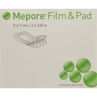 Mepore Film & Pad 5x7cm Square 5 Stück