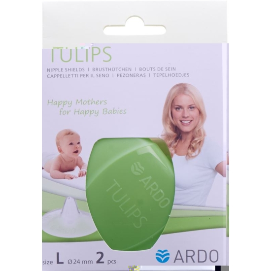 Ardo Brusthuetchen L Tulips Silikon 2 Stück buy online