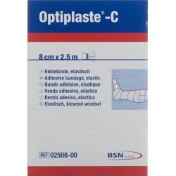 Optiplaste-C Kompressionsbinde 2.5m x 8cm
