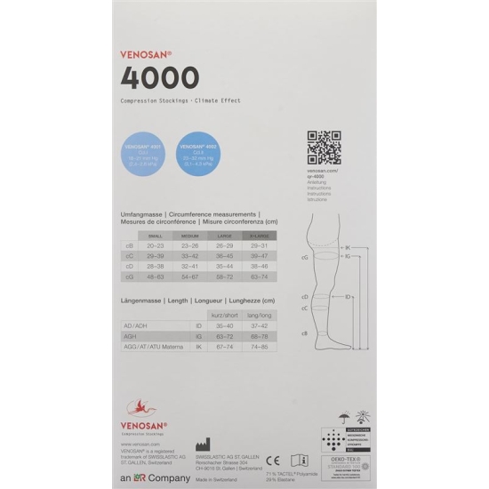 Venosan 4002 A-gh Kkl2 XL La Gesch Haft Mex 1 Paar buy online