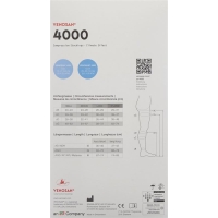Venosan 4002 A-dh Kkl2 XL Short Open Black 1 pair