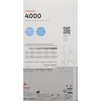 Venosan 4002 A-gh Kkl2 S Short Open Black 1 pair