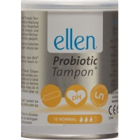 Ellen Normal Probiotic Tampon (neu) Dose 12 Stück