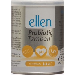 Ellen Normal Probiotic Tampon (neu) Dose 12 Stück