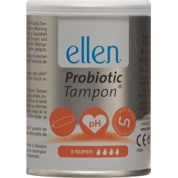 Ellen Probiotic Tampon Super Dose 8 Stück