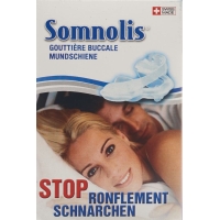 Somnoli's mouth splint against snoring