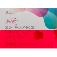 Beppy Soft Comfort Tampons Dry ohne Faden 8 Stück