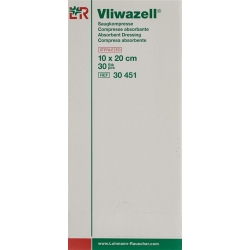 Vliwazell Set 1 Saugkompresse 10x20cm Steril 30 Stück