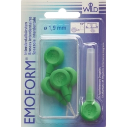 Emoform Interdentalbürsten 1.9mm Hellgrün 5 Stück