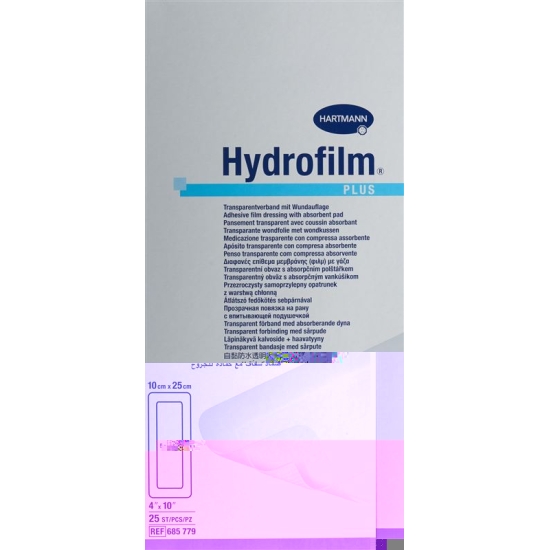 Hydrofilm Plus Wundverband Film 10x25cm Steril 25 Stück buy online