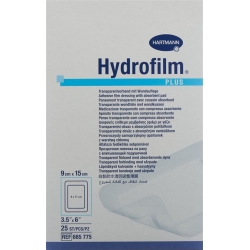 Hydrofilm Plus Wundverband Film 9x15cm Steril 25 Stück